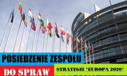 Posiedzenie Zespołu ds. Strategii ?Europa 2020?