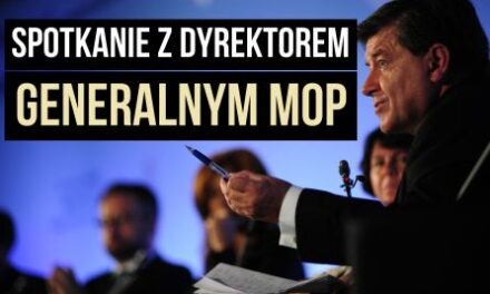 SPOTKANIE Z DYREKTOREM GENERALNYM MOP