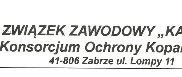 Pracownicy ochrony wyrażają pełne poparcie dla protestujących górników