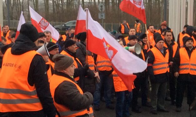 ZZIT Lotos kontynuuje protest w Lotos Kolej