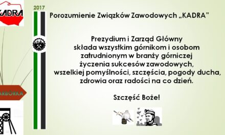 Życzenia z okazji Barbórki