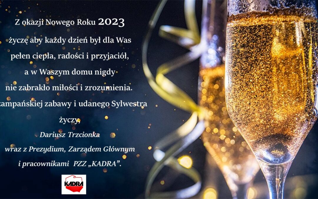 Życzenia na Nowy Rok 2023